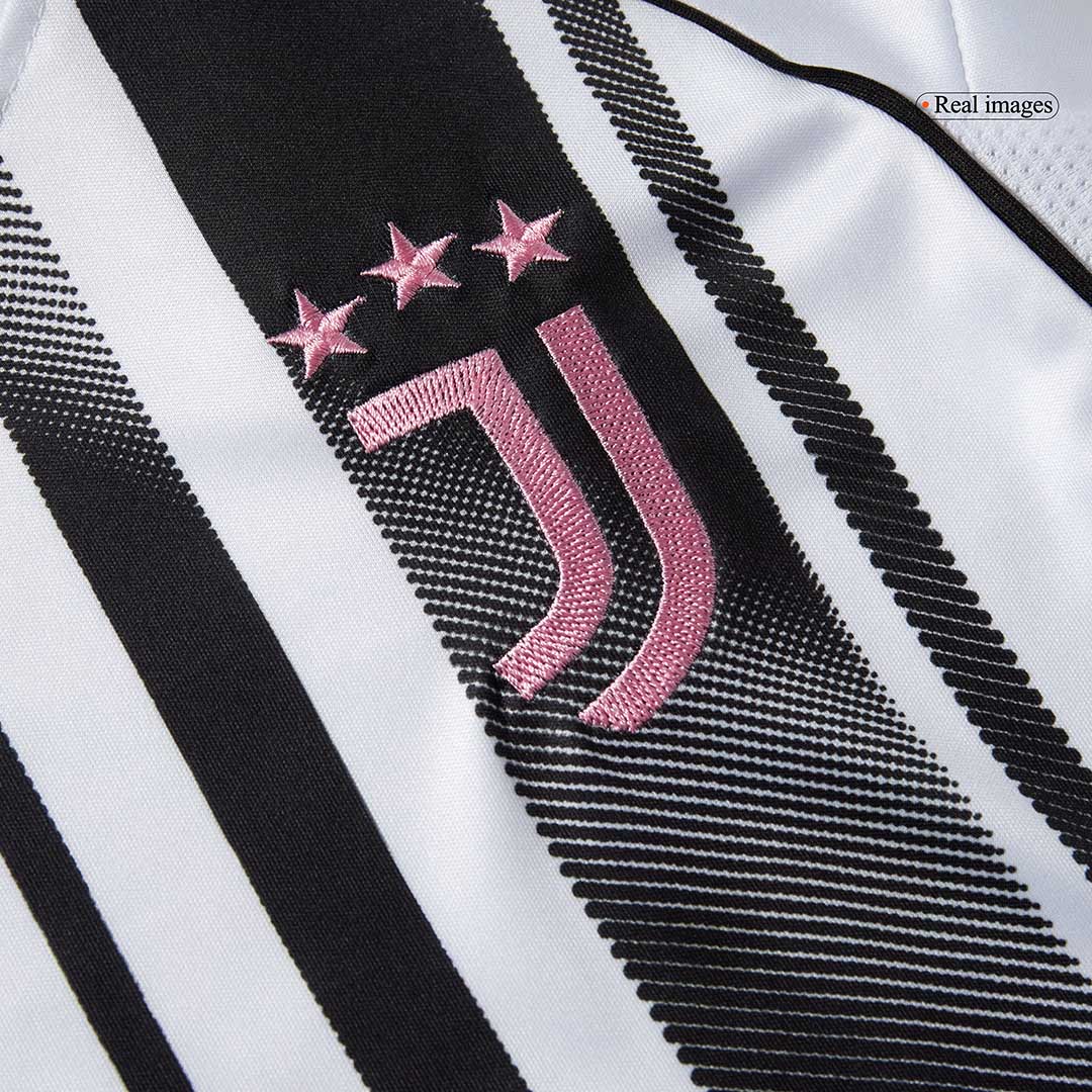 Juventus Hjemme Svart og Hvit Barn Drakt + Shorts 2025/26