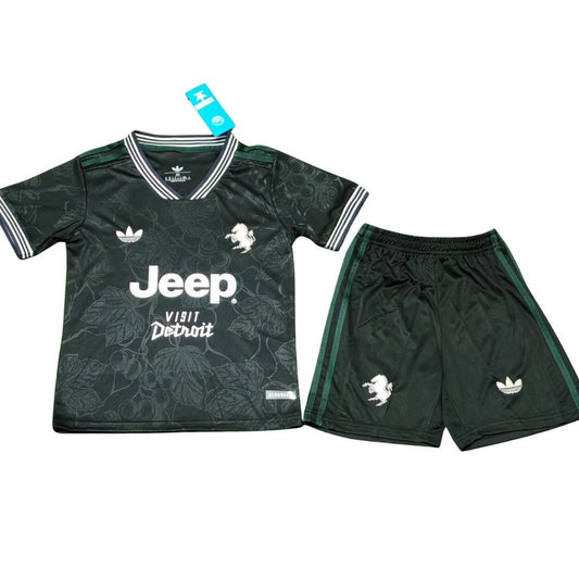 Juventus Tredje Barn Drakt + Shorts 2025/26