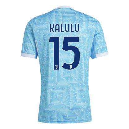 KALULU #15 Juventus Borte Herrer Fan-drakt 2025/26