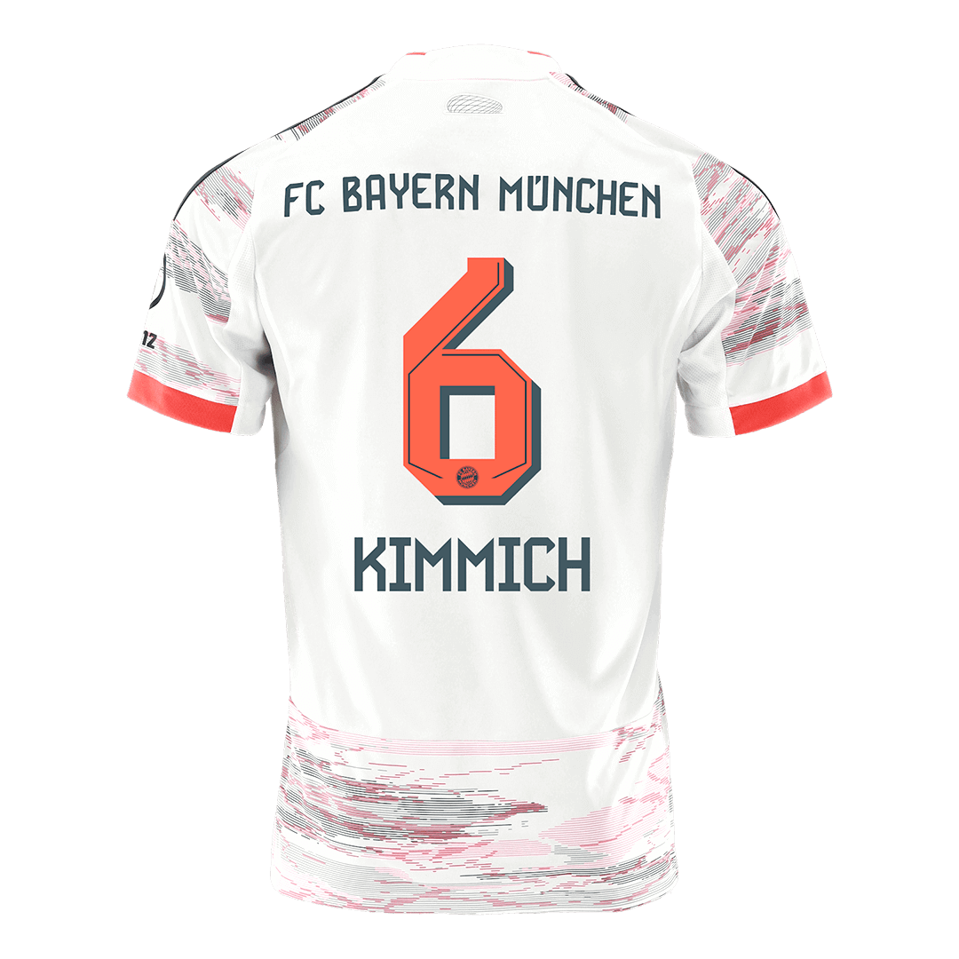 KIMMICH #6 Bayern Munich Borte Herrer Fan-drakt 2025/26