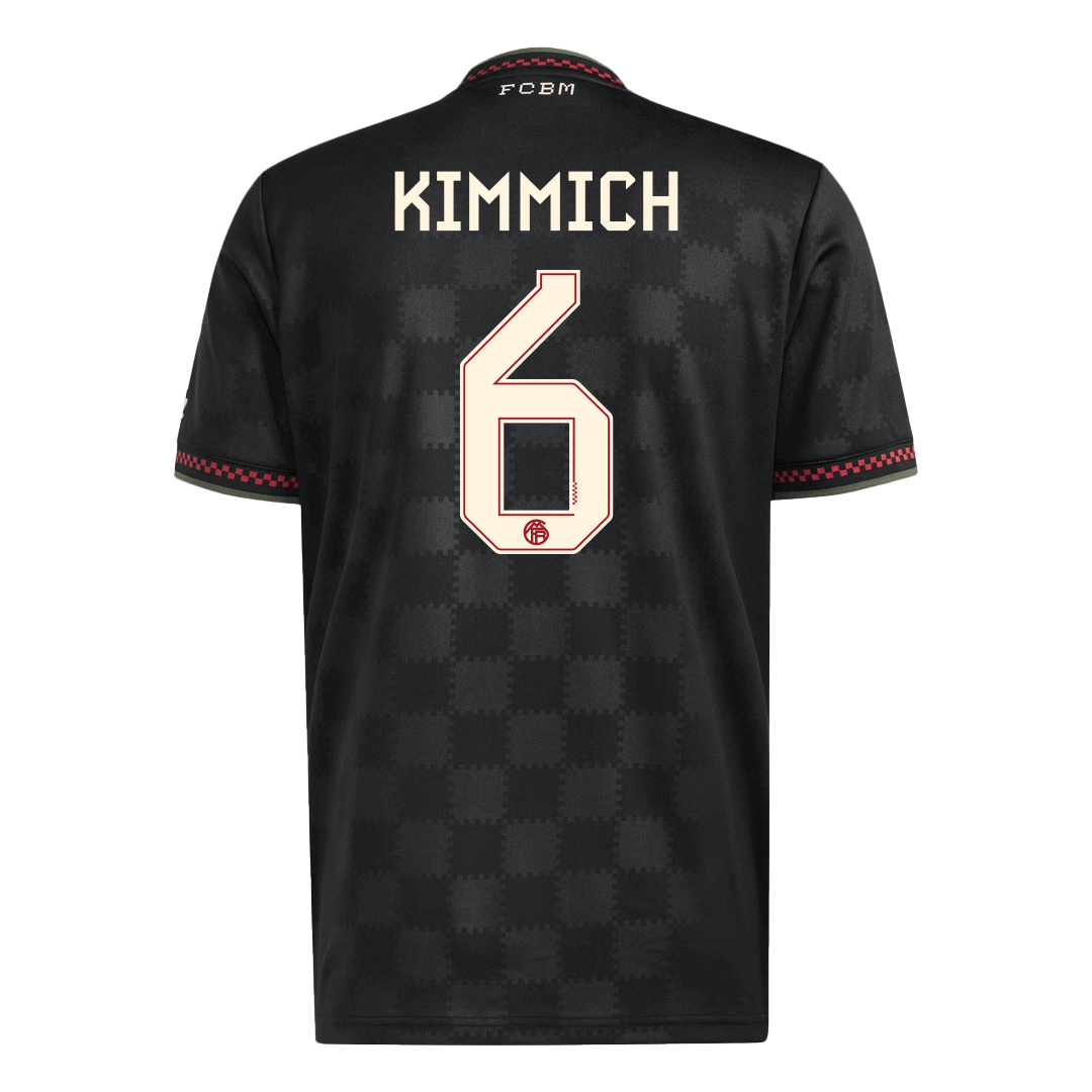 KIMMICH #6 Bayern Munich Tredje Champions League Herrer Fan-drakt 2025/26