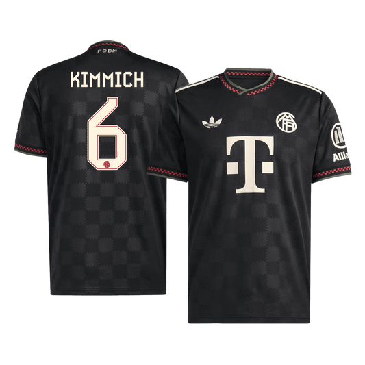 KIMMICH #6 Bayern Munich Tredje Champions League Herrer Fan-drakt 2025/26