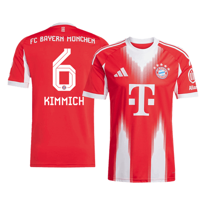 KIMMICH #6 Bayern Munich Hjemme Herrer Fan-drakt 2025/26