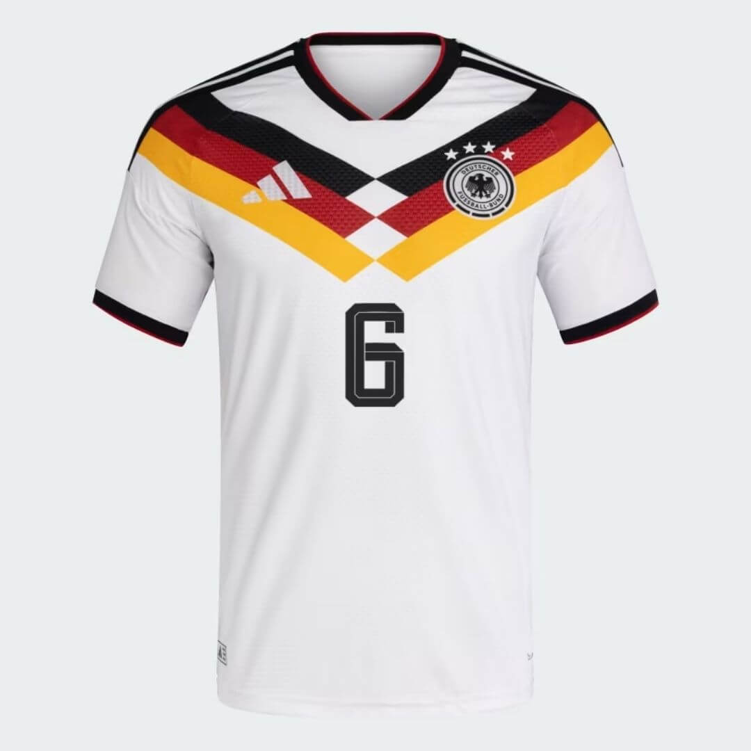 Tyskland Hjemme Herrer Matchdrakt KIMMICH #6 – VM 2026