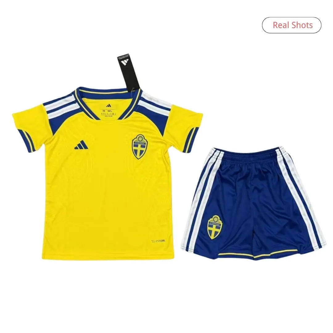 Sverige Hjemme Barn Draktsett – VM 2026