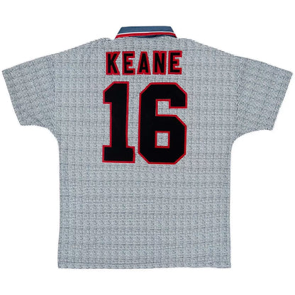 Keane #16 Manchester United 1995/96 Tredje Retro drakt