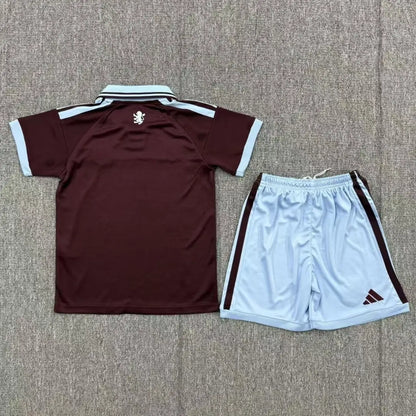 Aston Villa Hjemme Barn Drakt + Shorts 2026/27
