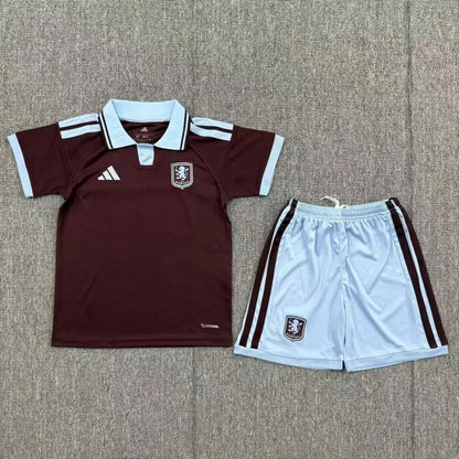 Aston Villa Hjemme Barn Drakt + Shorts 2026/27