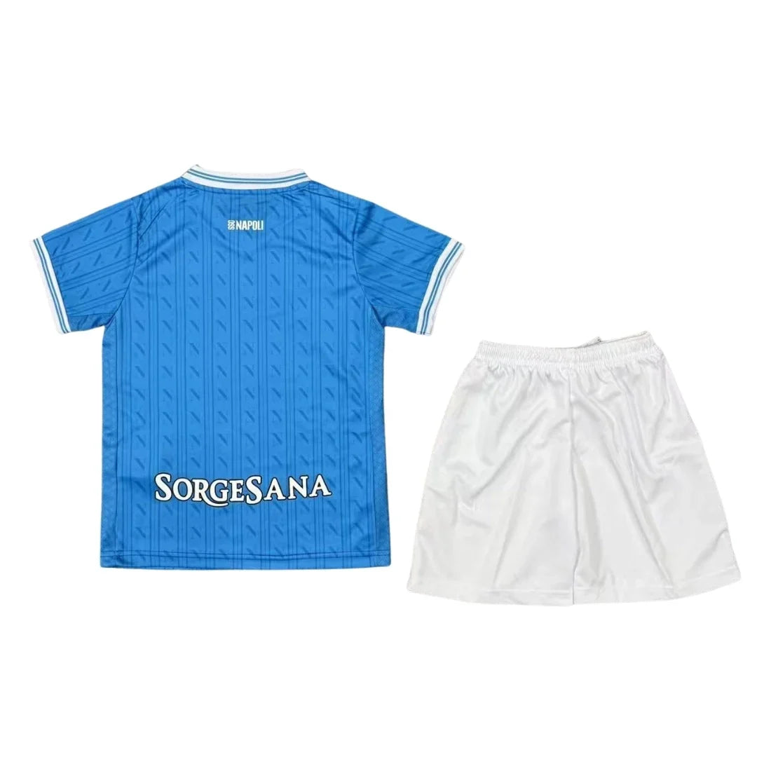 Napoli Hjemme Barn Drakt + Shorts 2025/26