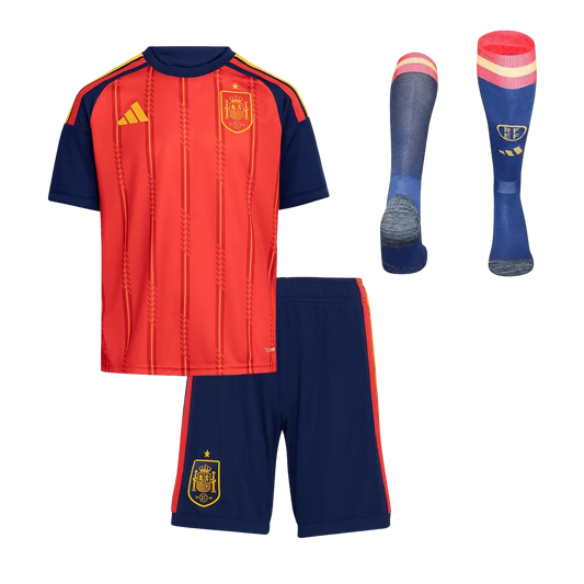 Spania Hjemme Barn Draktsett – VM 2026