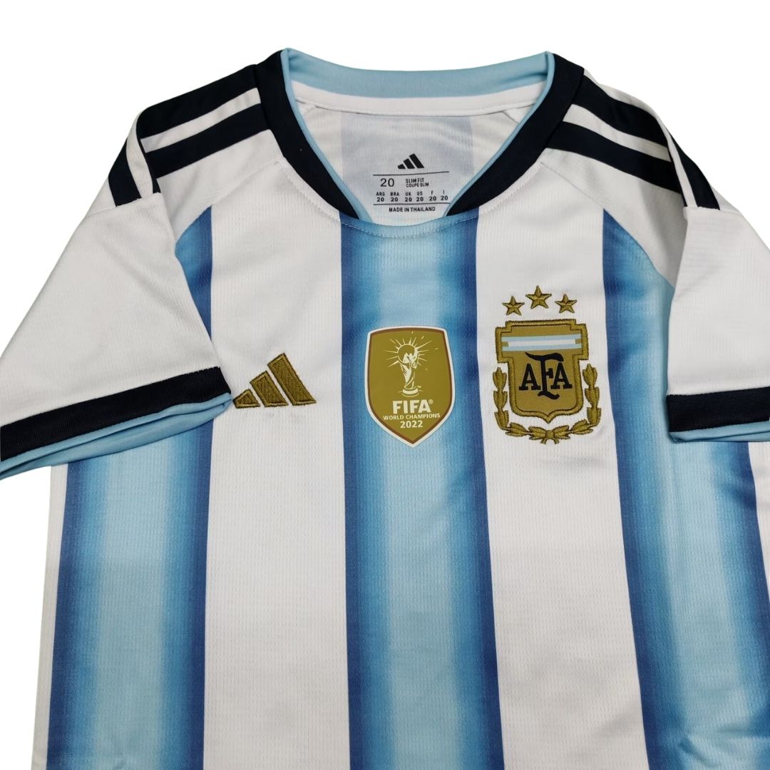 Argentina Hjemme Barn Draktsett – VM 2026