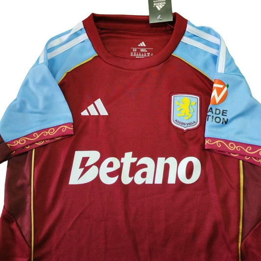 Aston Villa Hjemme Barn Drakt + Shorts 2025/26