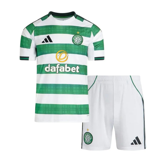 Celtic Hjemme Barn Drakt + Shorts 2025/26