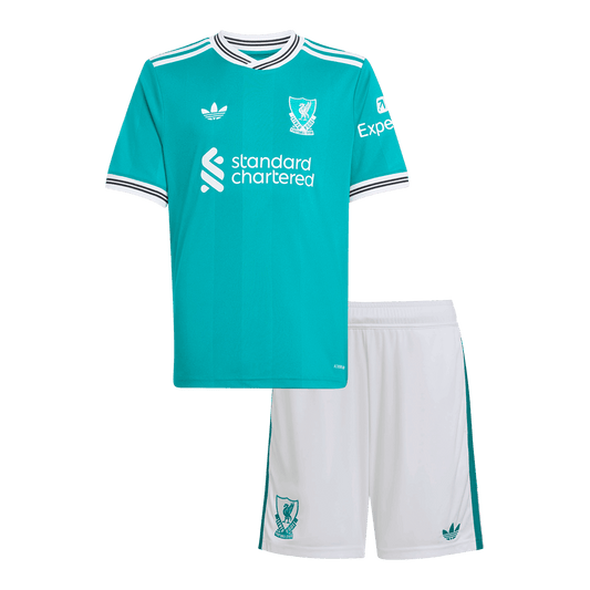 Liverpool Tredje Barn Drakt + Shorts 2025/26