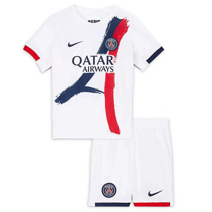 PSG Borte Barn Drakt + Shorts 2025/26