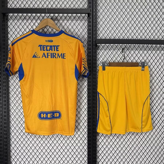 Tigres UANL Hjemme Barn Drakt + Shorts 2025/26