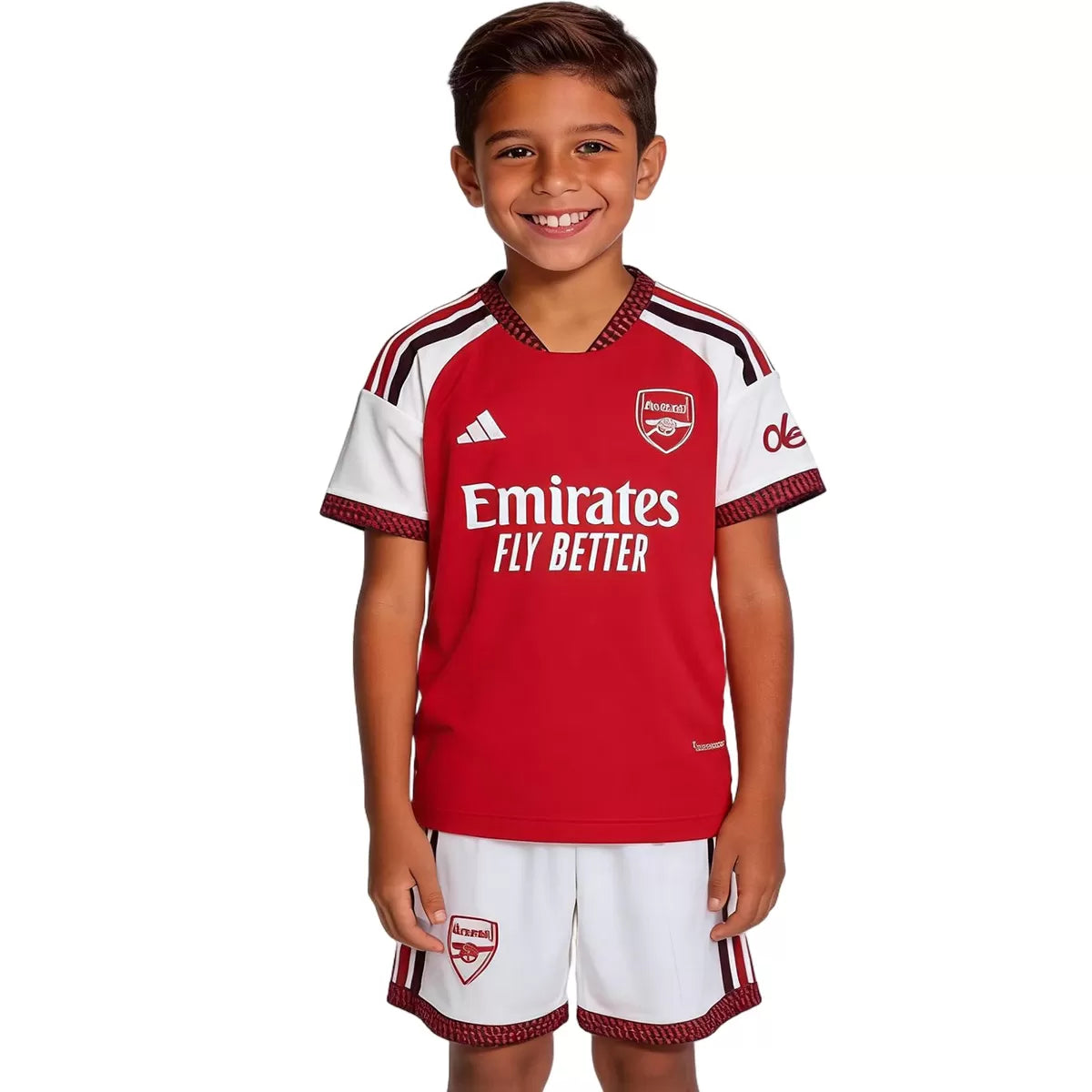 CHAMPIONS #26 Arsenal Hjemme Barn Drakt + Shorts 2026/27