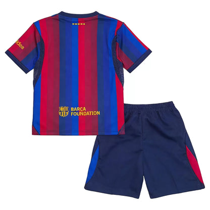 Barcelona Hjemme Barn Drakt + Shorts 2026/27