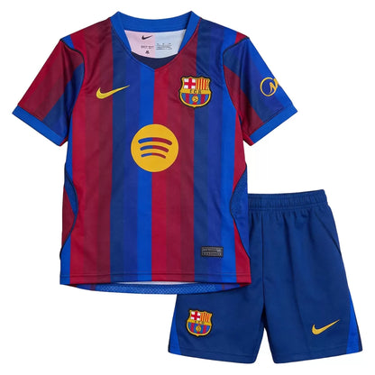 Barcelona Hjemme Barn Drakt + Shorts 2026/27