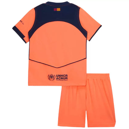 Barcelona Tredje Barn Drakt + Shorts 2025/26
