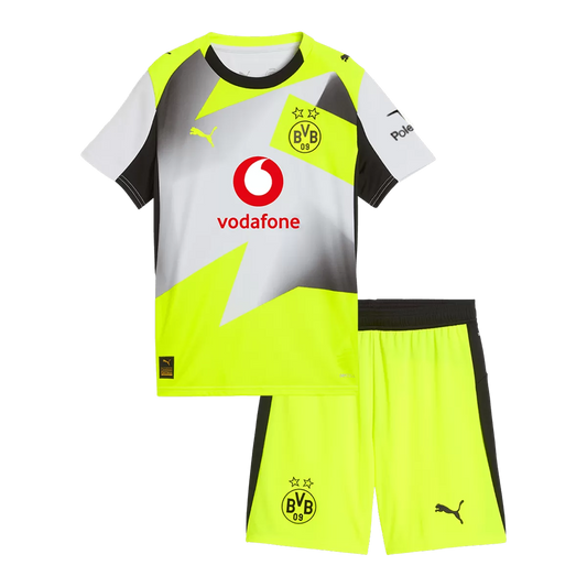 Borussia Dortmund Borte Barn Drakt + Shorts 2025/26