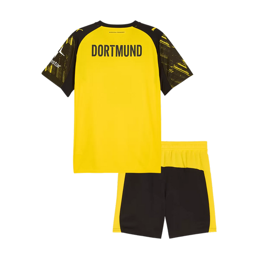 Borussia Dortmund Hjemme Barn Drakt + Shorts 2025/26
