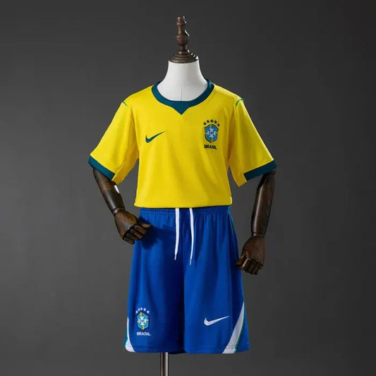 Brasil Hjemme Barn Draktsett – VM 2026