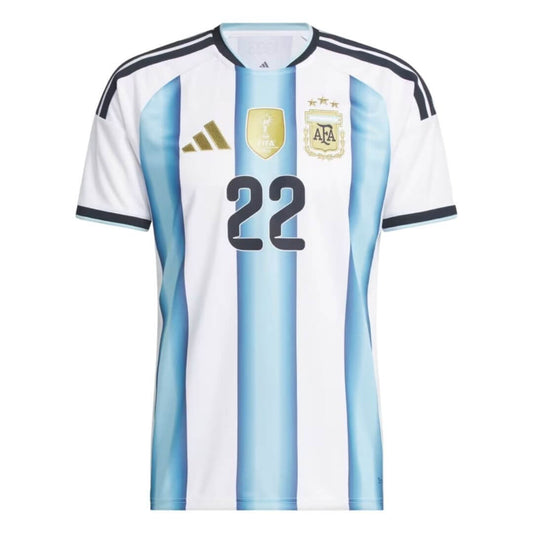 Argentina Hjemme Herrer Fan-drakt L.MARTÍNEZ #22 – VM 2026