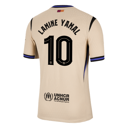 LAMINE YAMAL #10 Barcelona Borte UCL Herrer Matchdrakt 2025/26