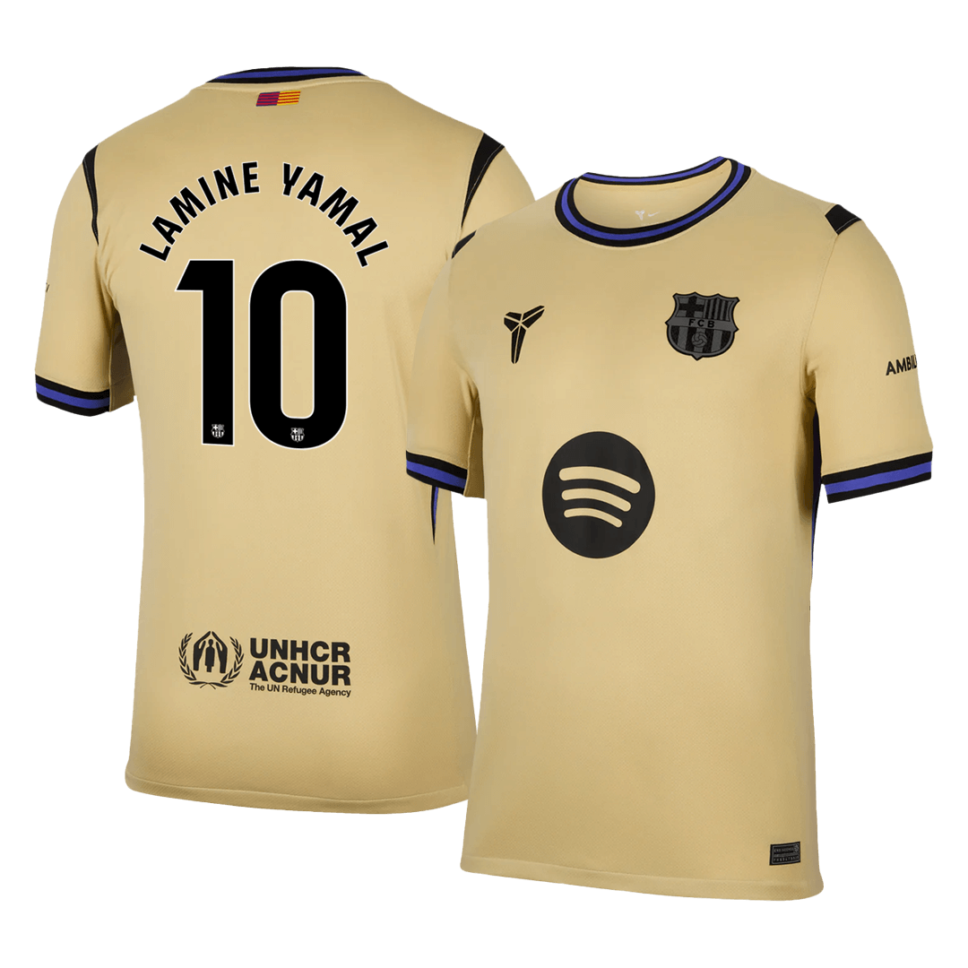 LAMINE YAMAL #10 Barcelona Borte Herrer Fan-drakt 2025/26