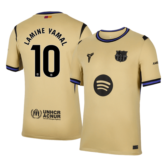LAMINE YAMAL #10 Barcelona Borte Herrer Fan-drakt 2025/26
