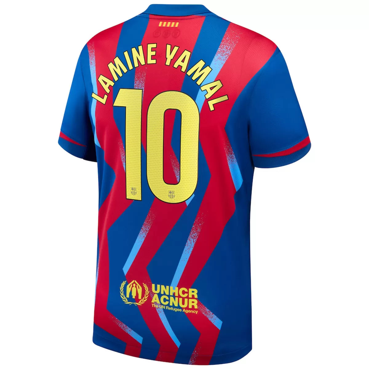 LAMINE YAMAL #10 Barcelona Fjerde 'El Clásico' Herrer Fan-drakt 2025/26