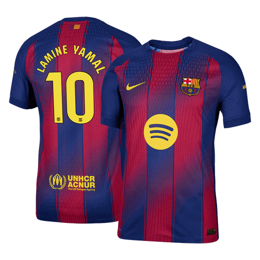 LAMINE YAMAL #10 Barcelona Hjemme Herrer Matchdrakt 2025/26