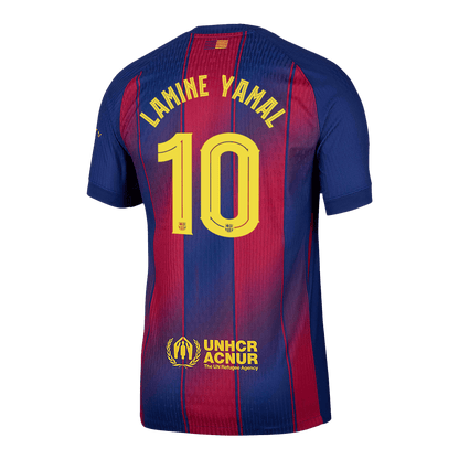 LAMINE YAMAL #10 Barcelona Hjemme UCL Herrer Matchdrakt 2025/26