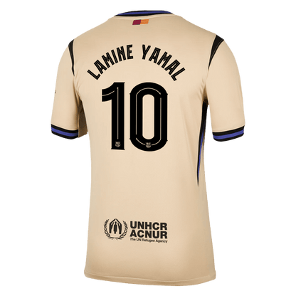 LAMINE YAMAL #10 Barcelona Borte 's - UCL Herrer Fan-drakt 2025/26