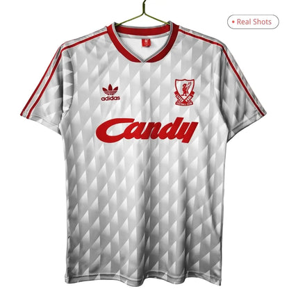 Liverpool 1989/91 Borte Retro drakt