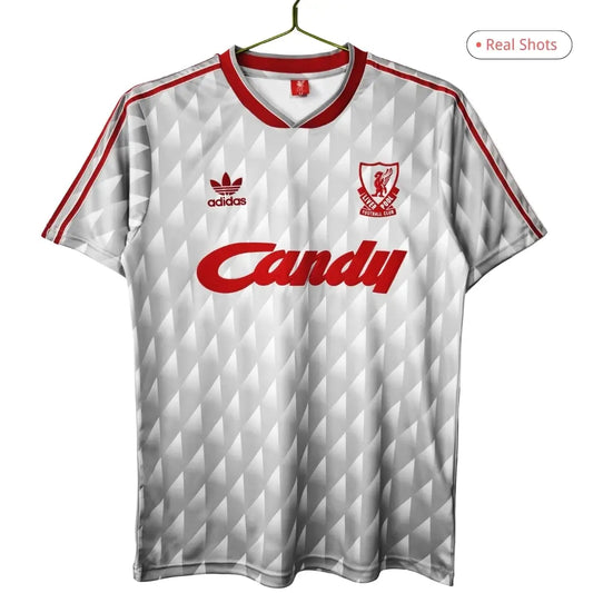 Liverpool 1989/91 Borte Retro drakt
