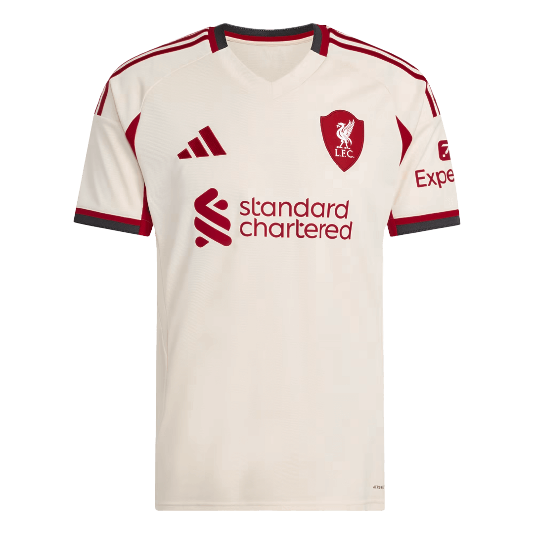 Szoboszlai #8 Liverpool Borte Herrer Fan-drakt 2025/26