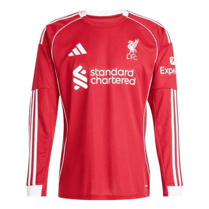 Liverpool Hjemme Herrer Fan-drakt 2025/26 Langermet