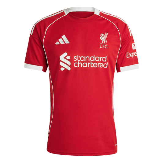 Szoboszlai #8 Liverpool Hjemme Herrer Fan-drakt 2025/26