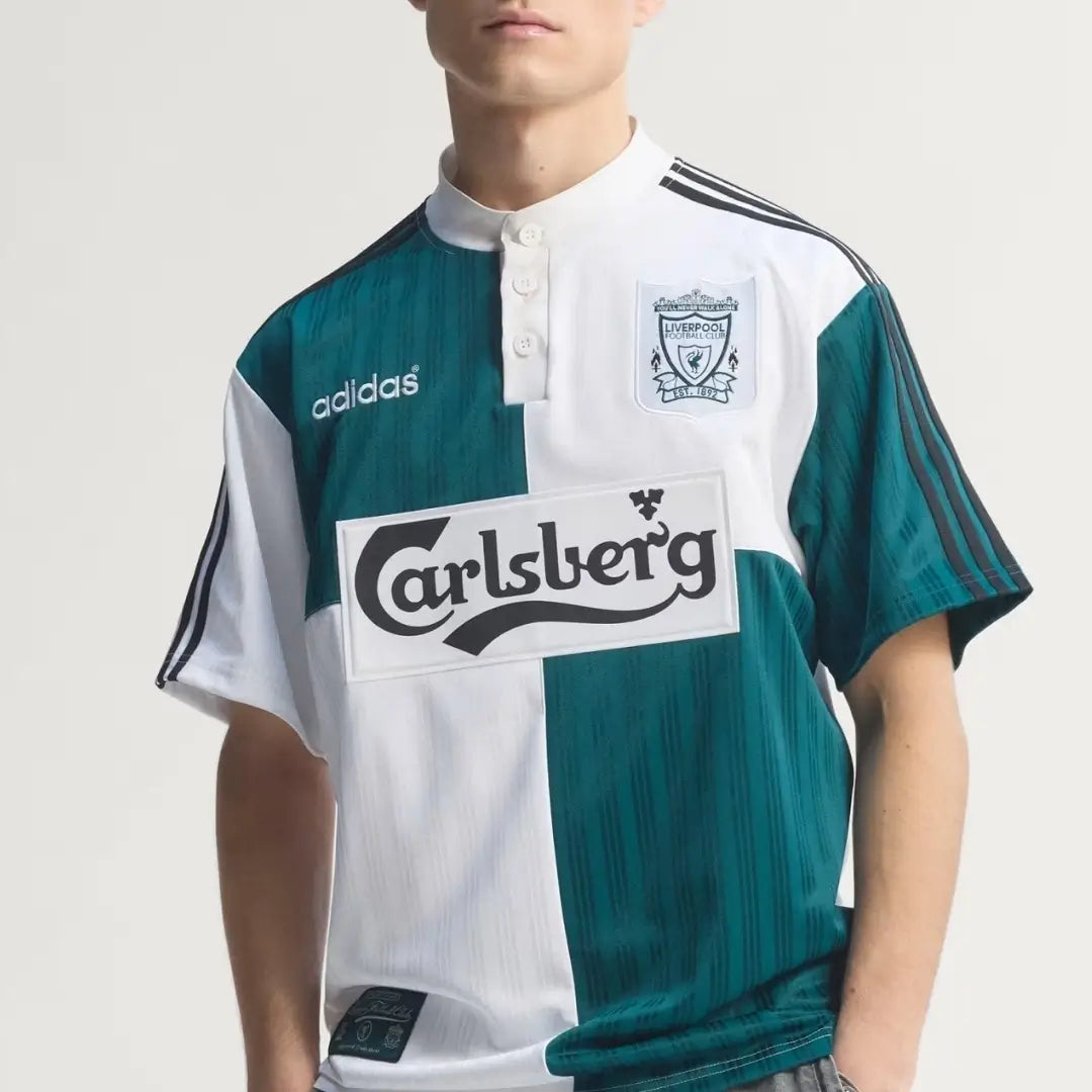 Liverpool 1995/96 Borte Retro drakt