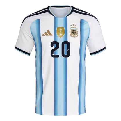 Argentina Hjemme Herrer Matchdrakt MAC ALLISTER #20 – VM 2026