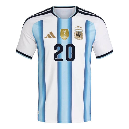 Argentina Hjemme Herrer Matchdrakt MAC ALLISTER #20 – VM 2026