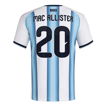 Argentina Hjemme Herrer Matchdrakt MAC ALLISTER #20 – VM 2026