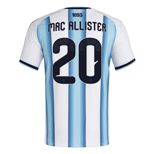Argentina Hjemme Herrer Fan-drakt MAC ALLISTER #20 – VM 2026
