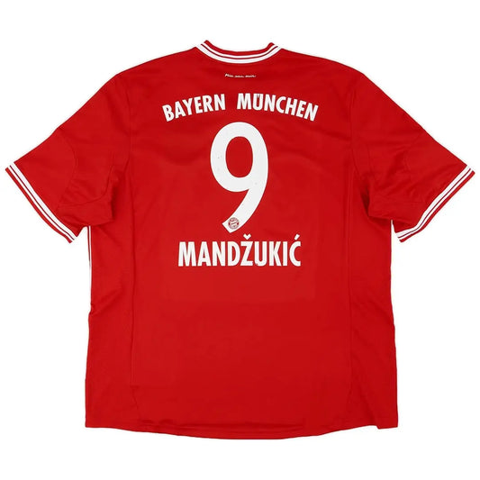 MANDŽUKIĆ #9 Bayern Munich 2013/14 Hjemme Retro drakt