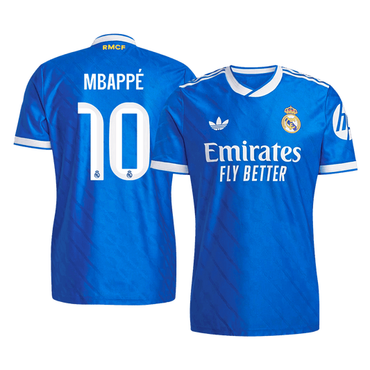 MBAPPÉ #10 Real Madrid Tredje Herrer Matchdrakt 2025/26