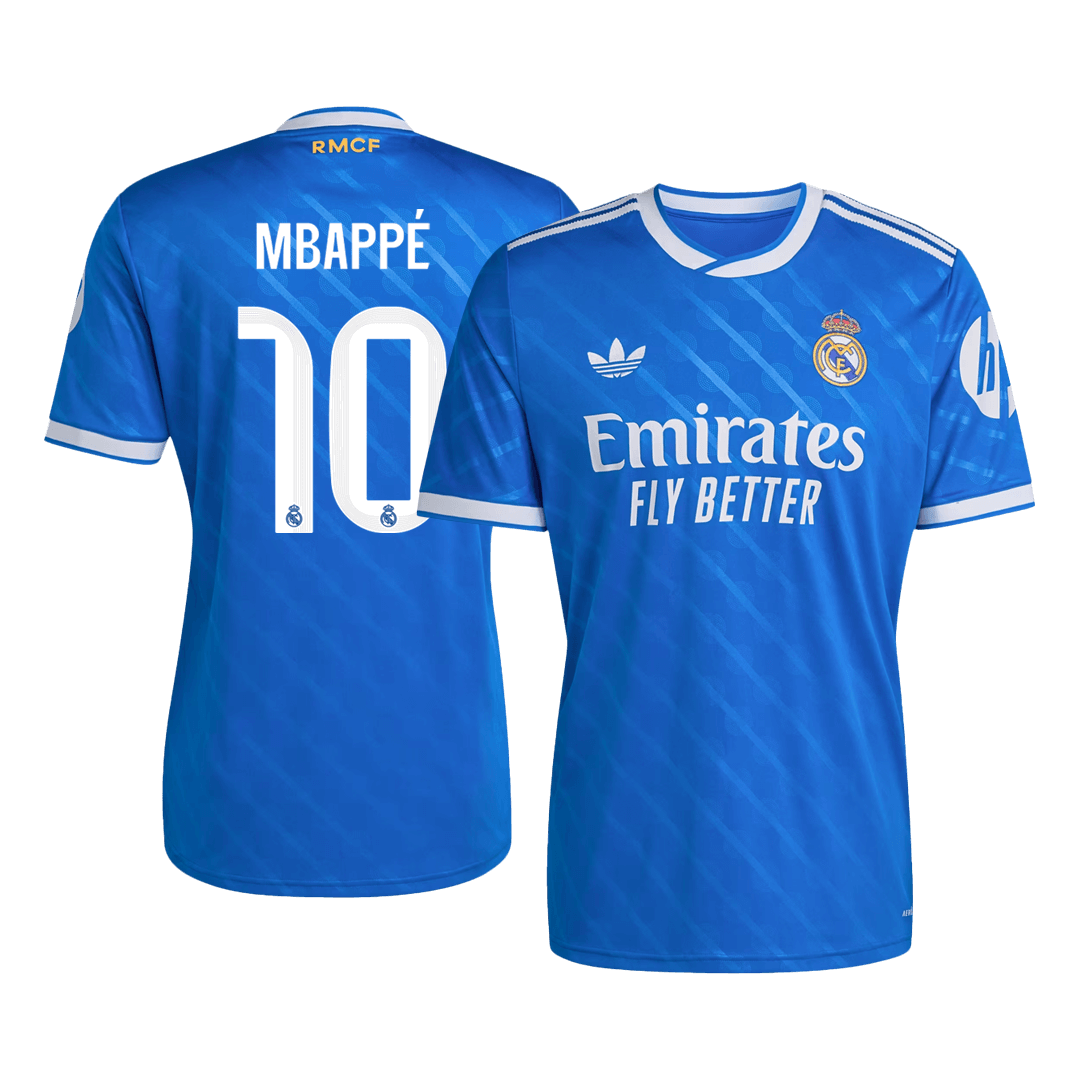 MBAPPÉ #10 Real Madrid Tredje Herrer Fan-drakt 2025/26