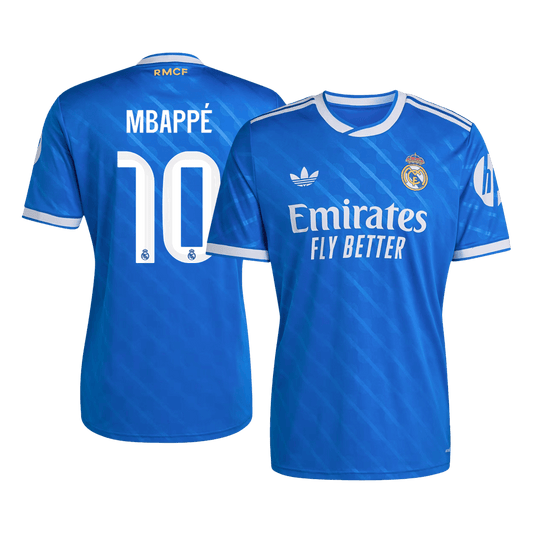 MBAPPÉ #10 Real Madrid Tredje Herrer Fan-drakt 2025/26