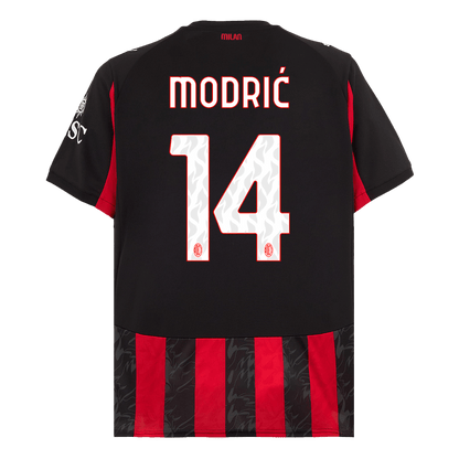 AC Milan Hjemme MODRIĆ #14 Herrer Fan-drakt 2025/26
